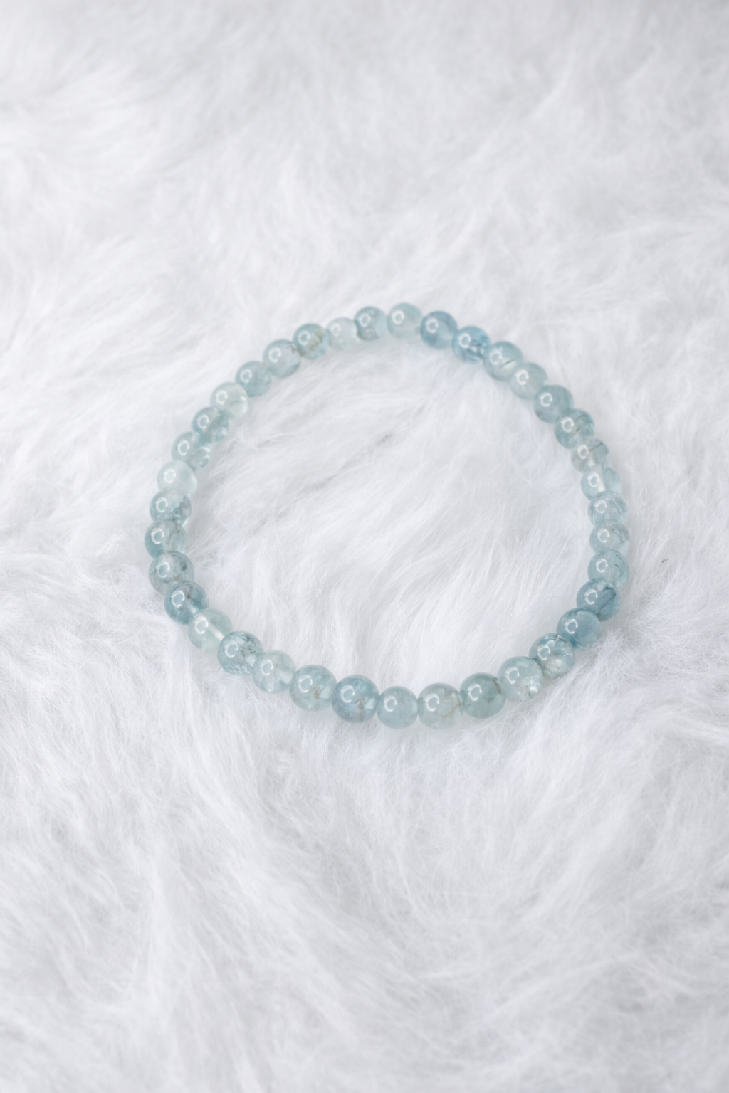 Apatite Beaded Stretch Bracelet 5mm | Motivation Clarity Focus, Healing Crystal Jewelry, Gift for Her