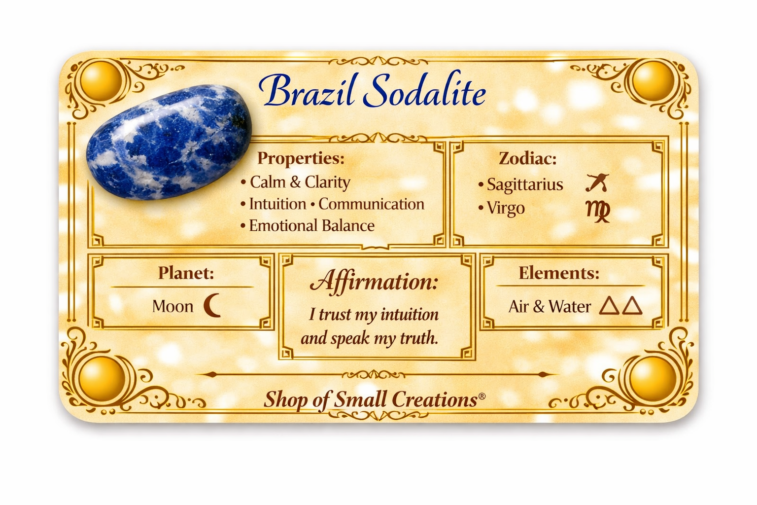 Matte Sodalite Beaded Stretch Bracelet 6mm | Intuition Calm Clarity, Healing Crystal Jewelry, Gift for Her