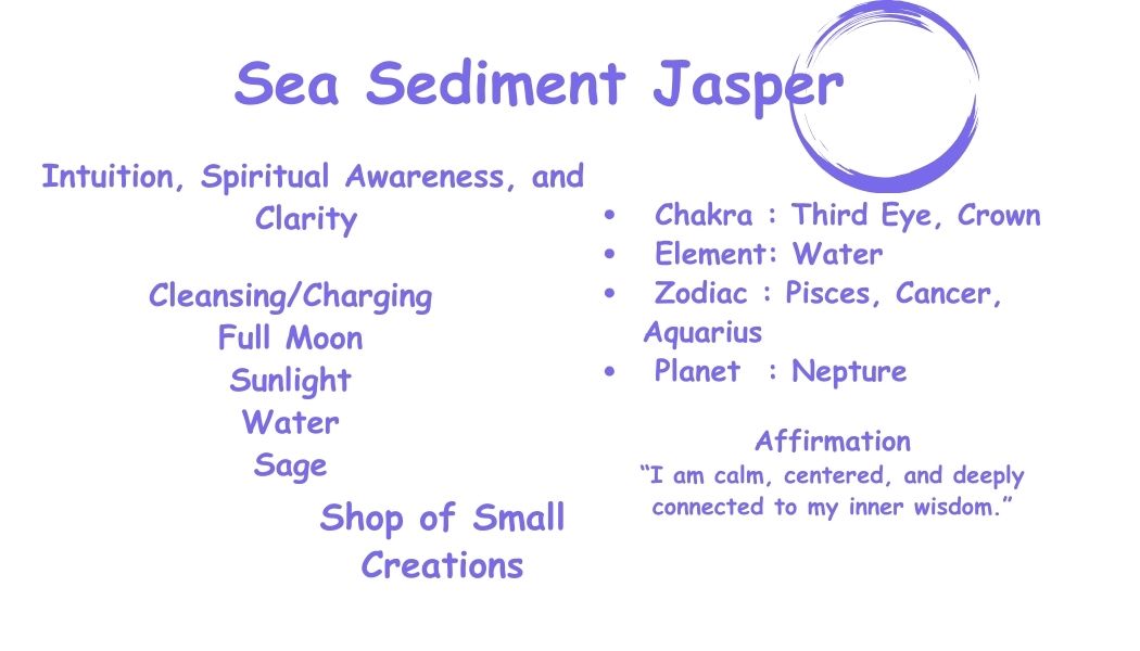 Sea Sediment Imperial Jasper (Purple Blue) Beaded Stretch Bracelet- 6mm | Made to Order