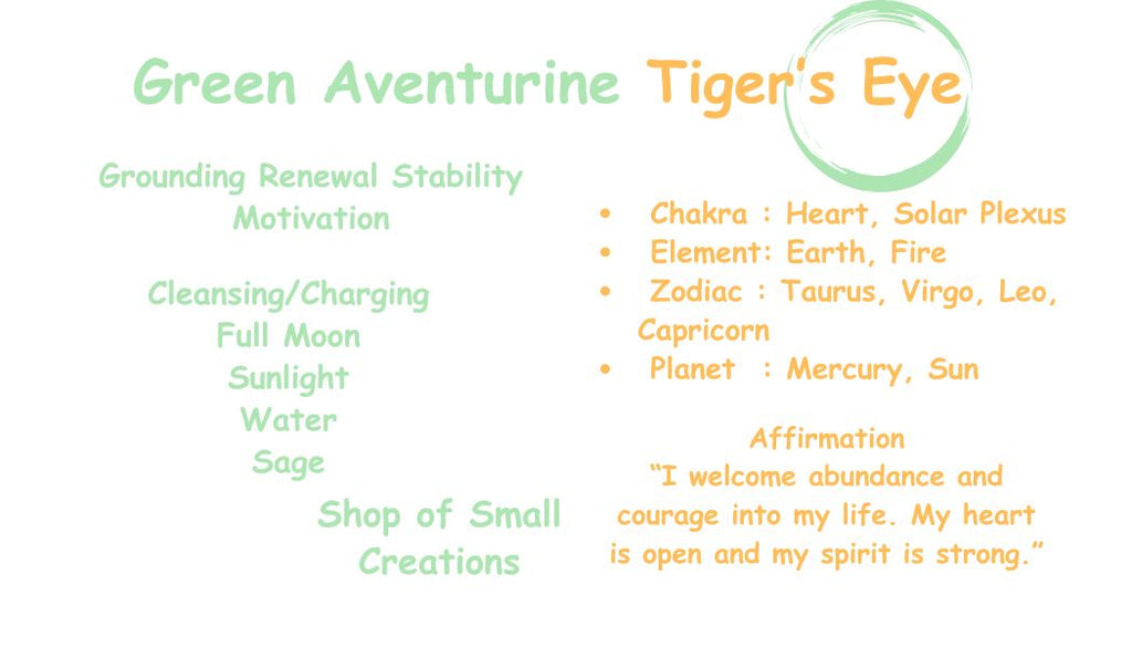 Green Aventurine, Tiger Eye Beaded Stretch Necklace – 6mm | Made to Order, No Clasp