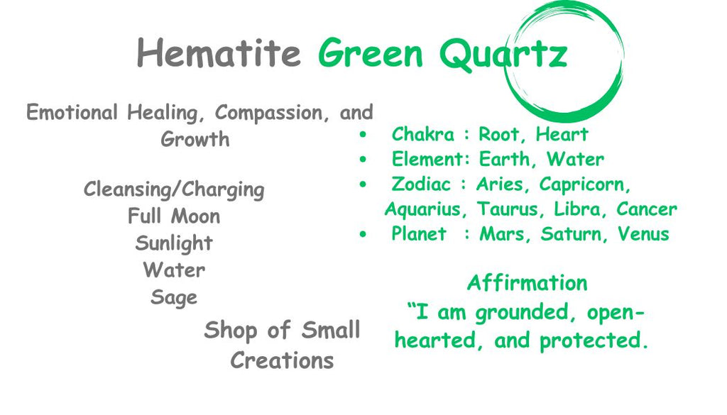 Hematite, Emerald Green Quartz Beaded Stretch Necklace – 6mm | Made to Order