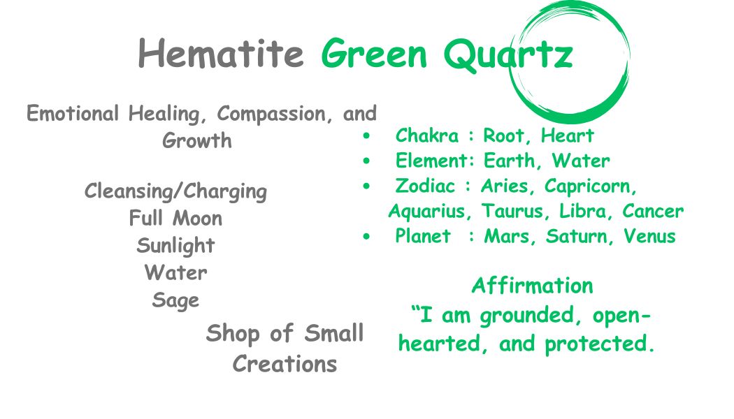 Hematite, Emerald Green Quartz Beaded Stretch Necklace – 6mm | Made to Order