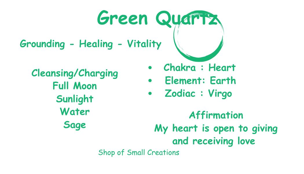 Emerald Green Quartz Necklace - 6mm | Handmade, Stretch