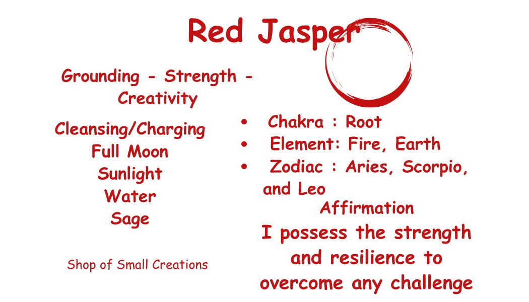 Red Jasper Chip Beaded Bracelet – 6mm | Handmade, Stretch