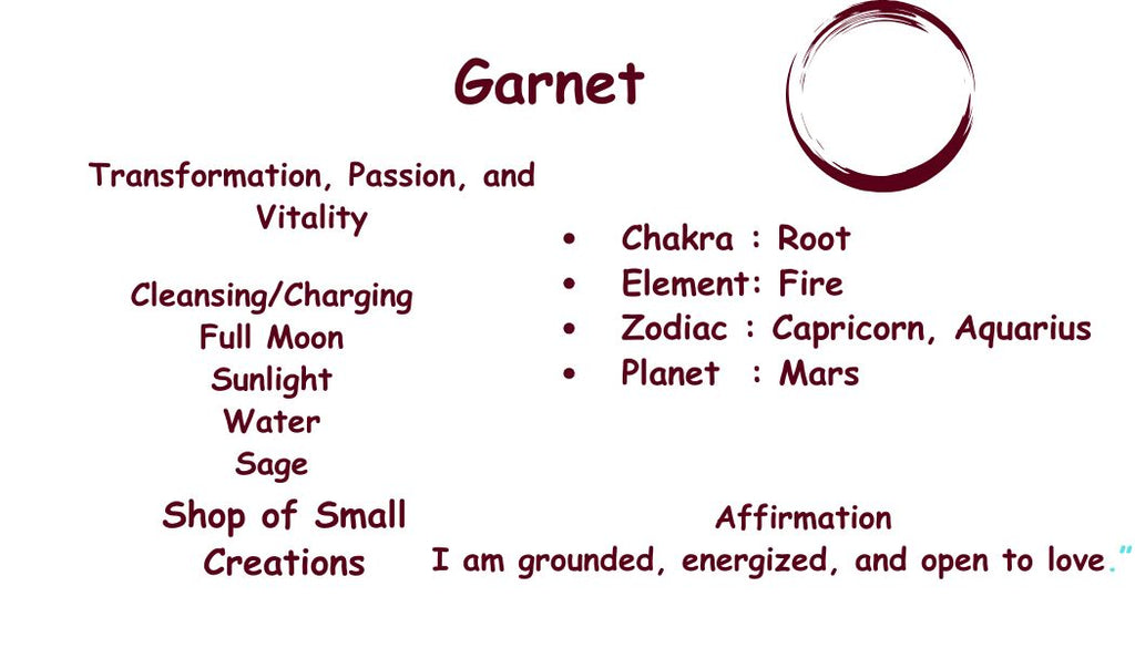 Garnet Beaded Stretch Necklace – 6mm | Made to Order, No Clasp