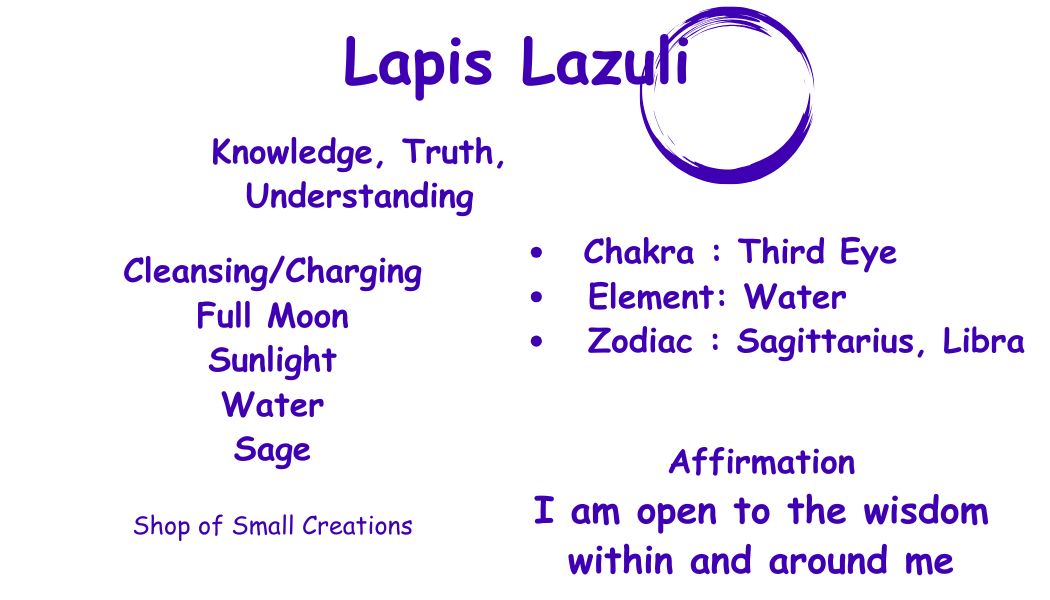 Lapis Lazuli Beaded Stretch Bracelet - 6mm | Made to Order