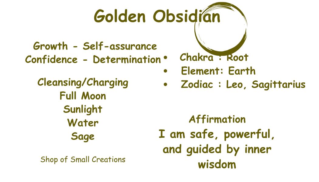 Golden Obsidian Beaded Necklace - 6mm | Handmade, Stretch